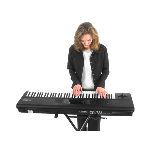 play a keyboard in verbal behavior  category